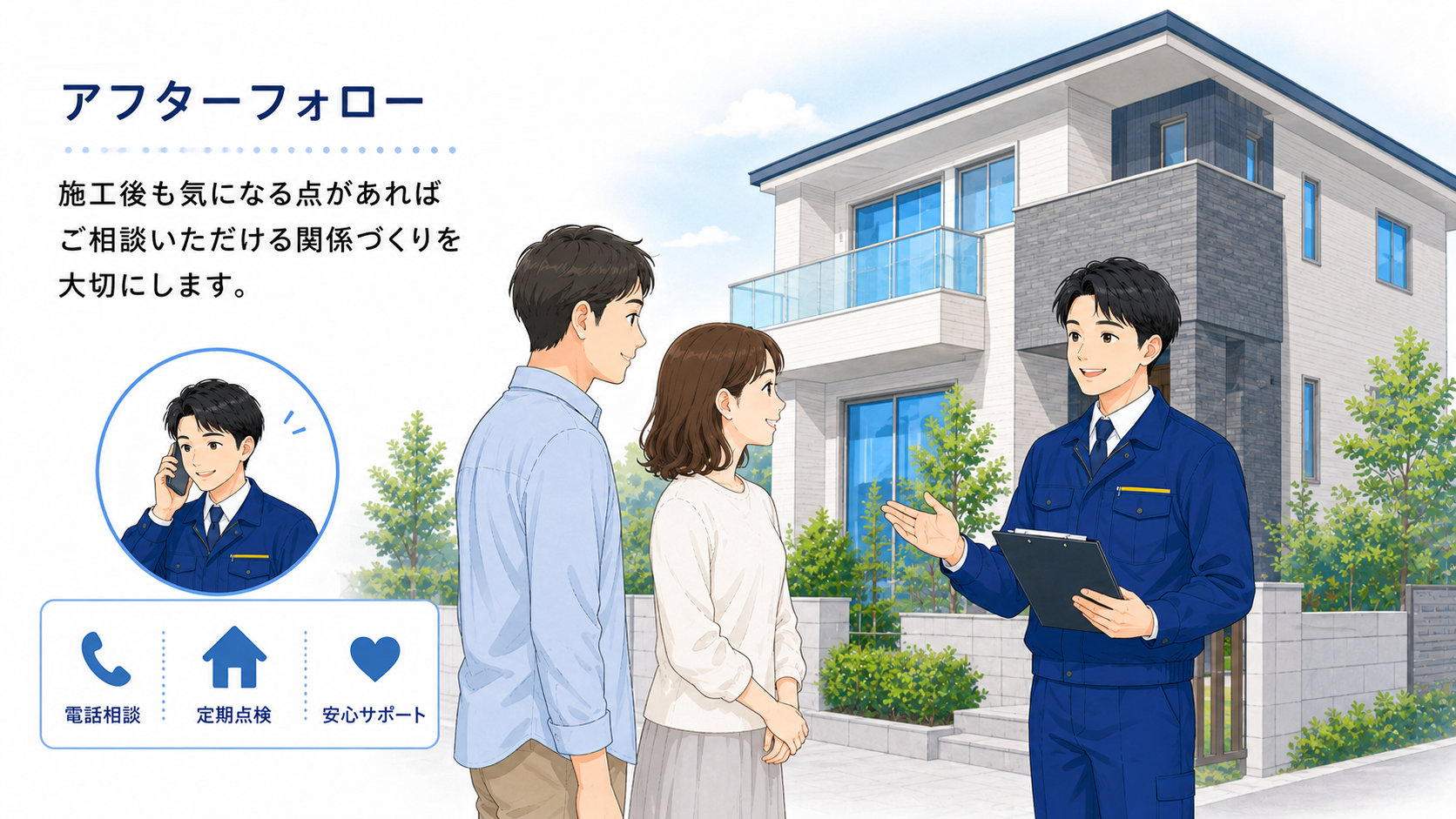 アフターフォロー