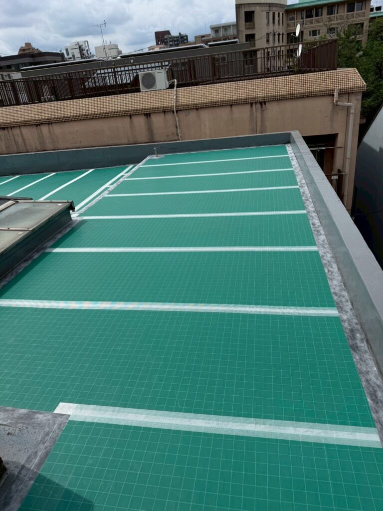 新宿区K様邸屋上防水工事 現場写真 02