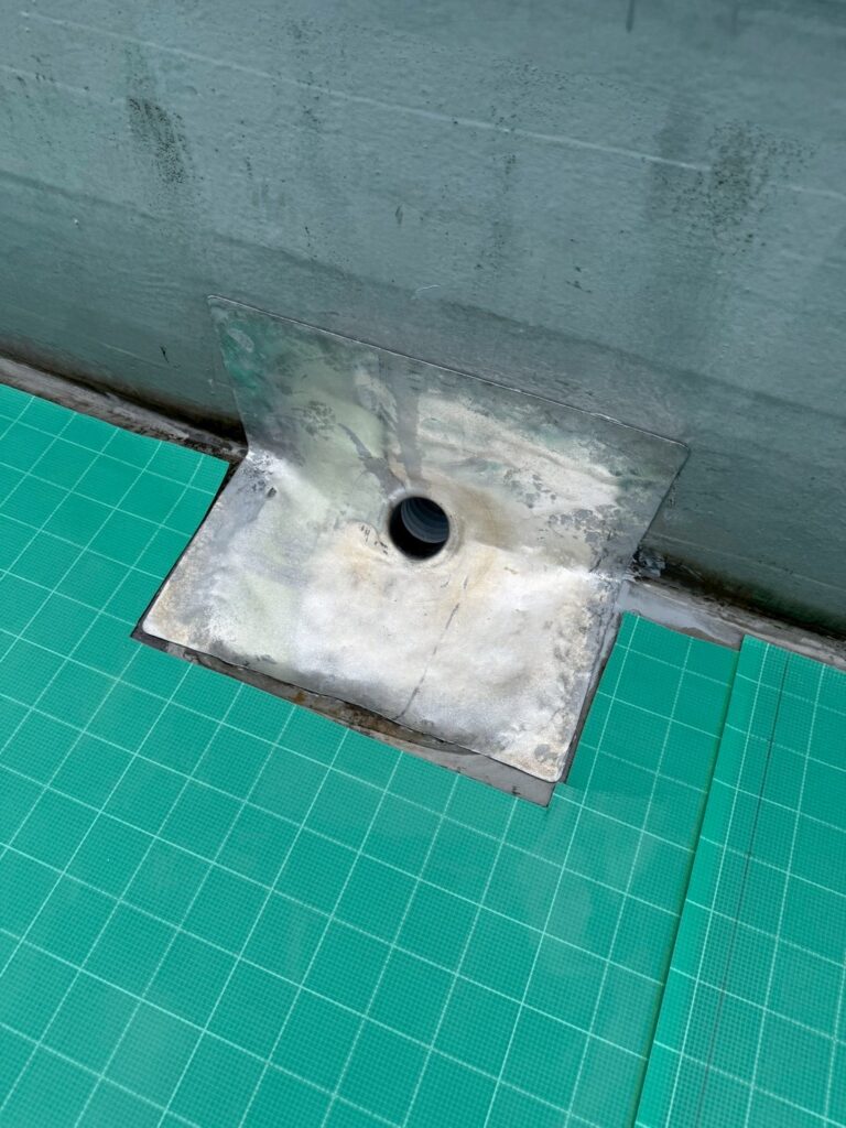 新宿区K様邸屋上防水工事 現場写真 01
