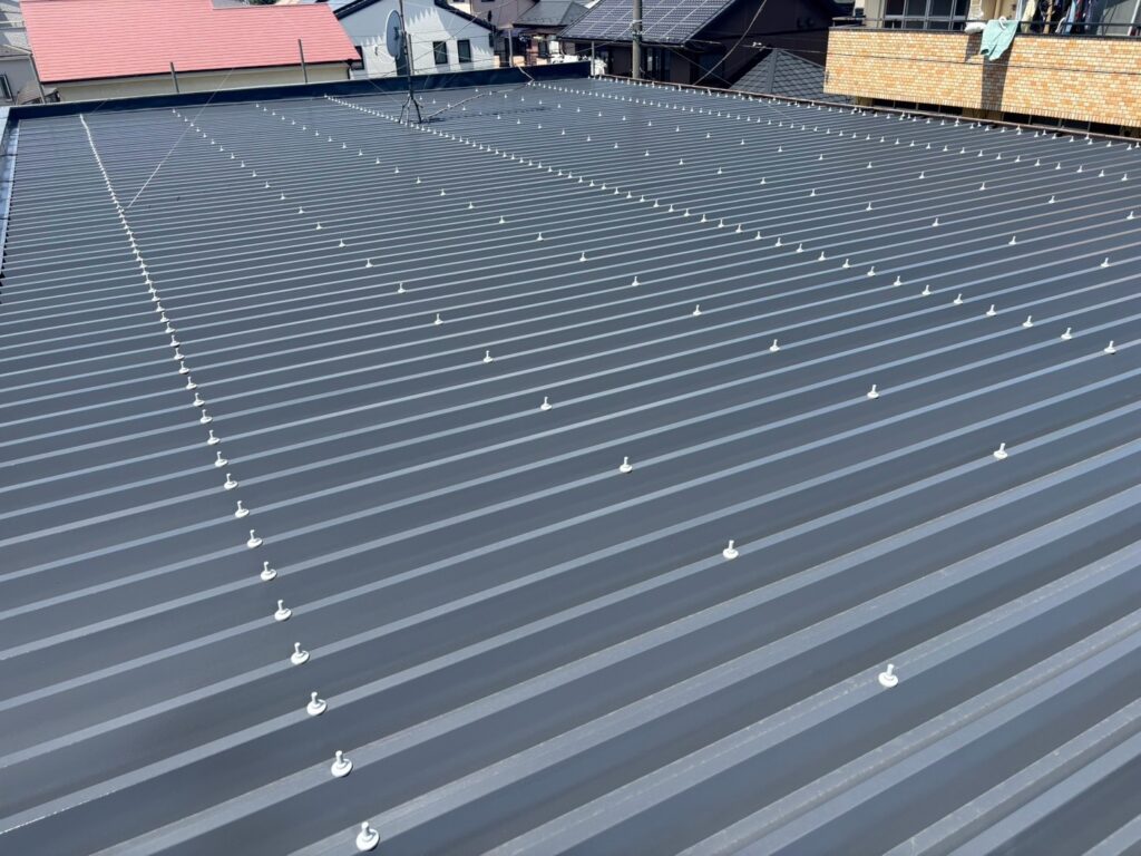 ハイツW様　屋根塗装工事 施工後